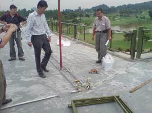 Project manager at site